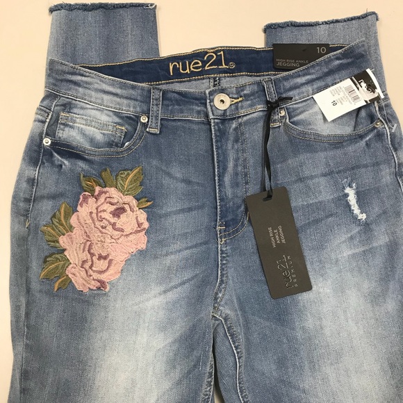 Rue21 Denim - RUE 21 High Rise Ankle Jeggings